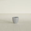 Wannsee Small Round Fiberglass Planter - 15 in x 15 in x 13 in - Metallic Silver - Metallic Silver,15 in x 15 in x 13 in
