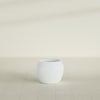 Fishbowl Small Round Fiberglass Planter - 16 in x 16 in x 14 in - Matte White - Matte White,16 in x 16 in x 14 in