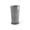 Amsterdam High Large Tall Round Planter - 19.5 in x 19.5 in x 35.5 in - Dark Grey - Dark Grey,19.5 in x 19.5 in x 35.5 in,Planter Only