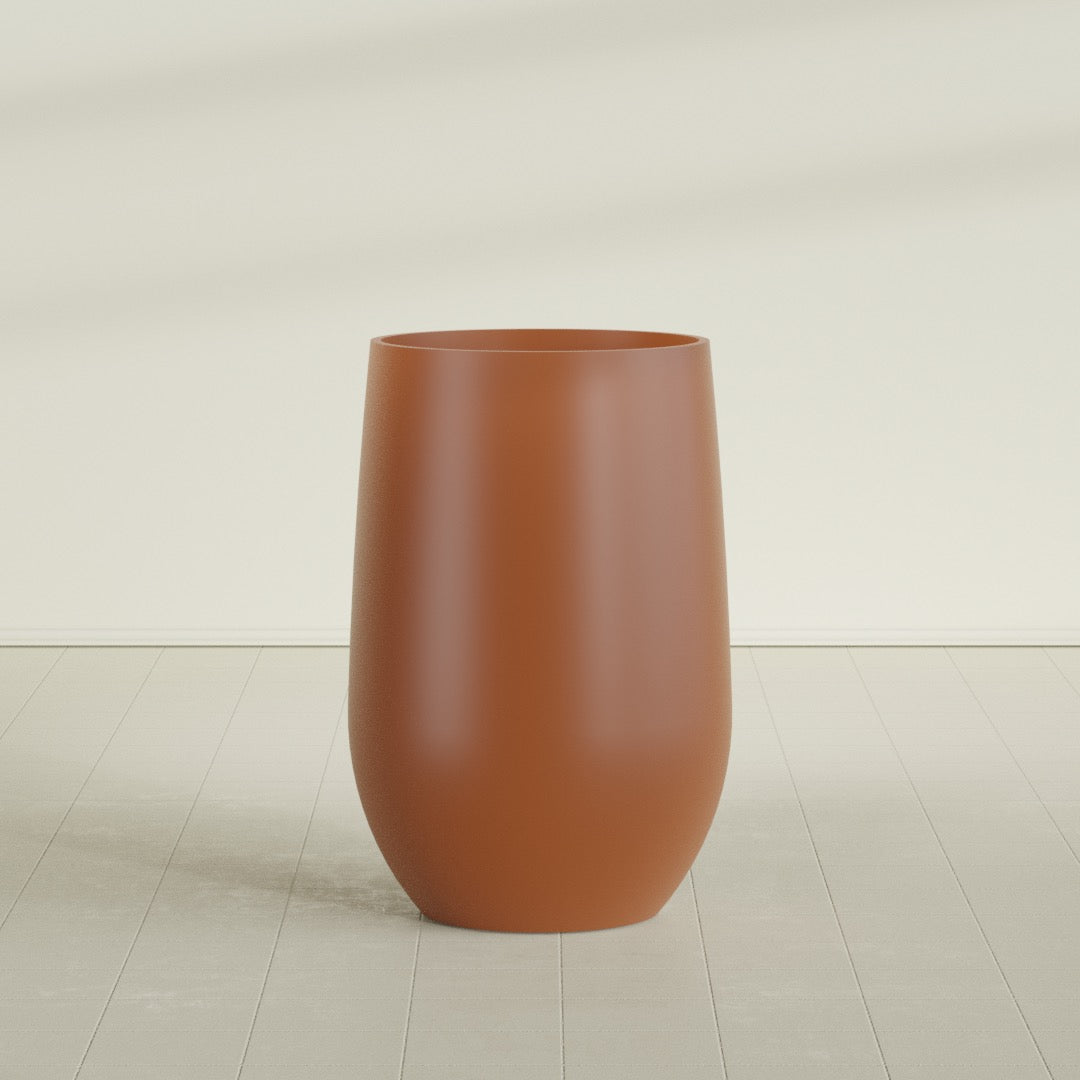 Westfield - 24in diam. x 36in - Matte Terracotta - Matte Terracotta,24 in diam. x 36 in H