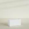 Tolga Extra Large Long Rectangle Fiberglass Planter - 48 in x 16 in x 24 in - Matte White - Matte White,48 in x 16 in x 24 in