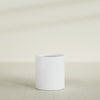Rio Grande Medium Round Fiberglass Planter - 18 in x 18 in x 20 in - Matte White - Matte White,18 in x 18 in x 20 in