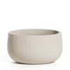 COSAPOTS Mondo Low Round Fiberglass Planter – Lightweight Indoor/Outdoor Plant Pot, Frost & Weather Resistant, Handmade Modern Decorative Planter – 9.5" X 9.5" X 5" – Sand Stone - Sand Stone,9.5 in x 9.5 in x 5 in