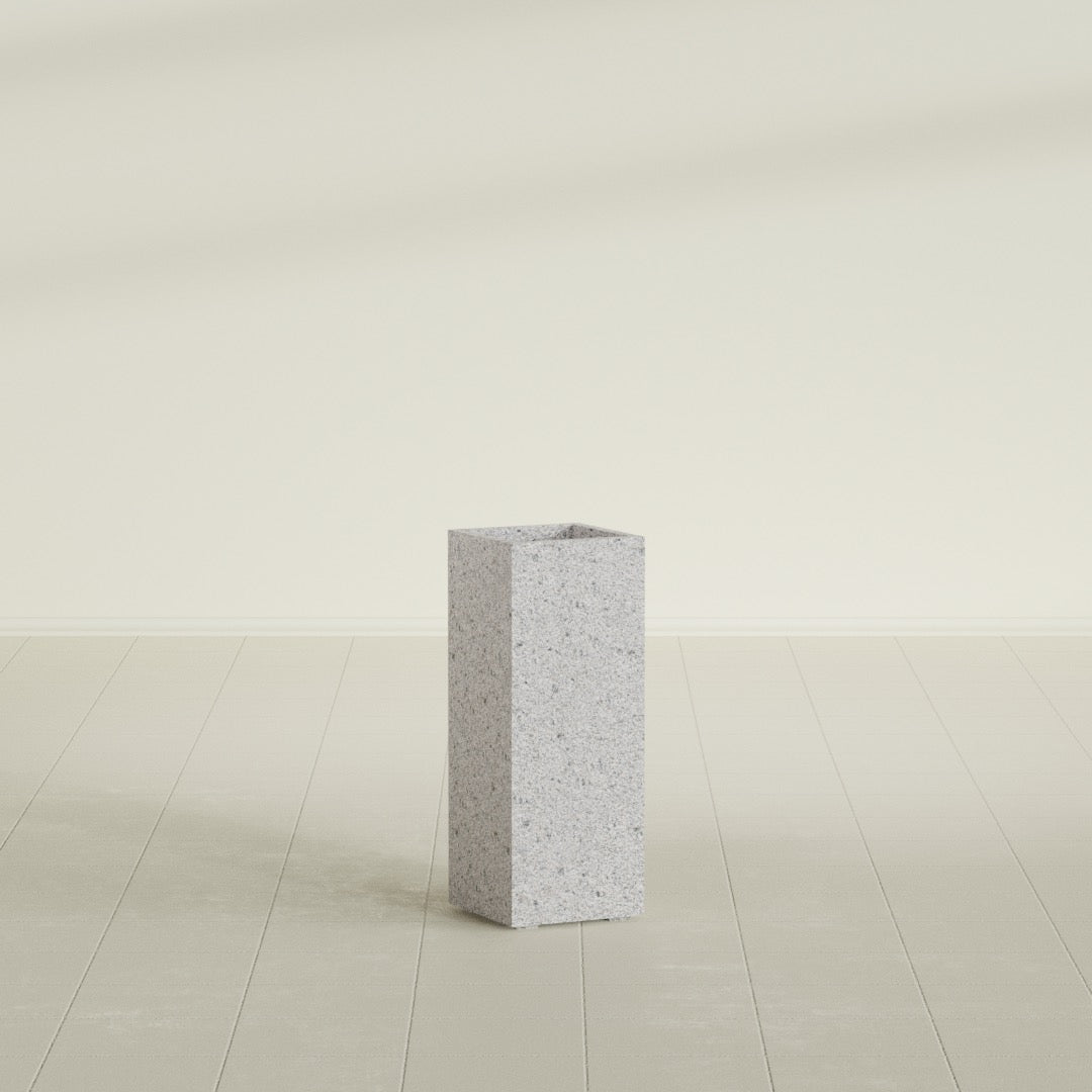 16"-Wide Rectangle - 16in x 16in x 42in - StoneLight - Pearlstone - StoneLight - Pearlstone,16 in x 16 in x 42 in