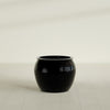 Fishbowl Medium Round Fiberglass Planter - 21.5 in x 21.5 in x 19 in - Gloss Black - Gloss Black,21.5 in x 21.5 in x 19 in
