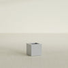 Montroy Small Cube Square Fiberglass Planter - 12 in x 12 in x 12 in - Metallic Silver - Metallic Silver,12 in x 12 in x 12 in