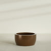 Casablanca Large Round Low Bowl Fiberglass Planter - 36 in x 36 in x 18 in - Metallic Bronze - Metallic Bronze,36 in x 36 in x 18 in