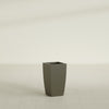 Toulan Medium Tall Tapered Square Fiberglass Planter - 12 in x 12 in x 22 in - Matte Bronze - Matte Bronze,12 in x 12 in x 22 in
