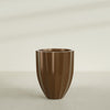 Alicante Medium Round Fiberglass Planter - 26 in x 26 in x 32 in - Metallic Bronze - Metallic Bronze,26 in x 26 in x 32 in