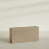 Milano Extra Large Narrow Rectangle Fiberglass Planter - 48 in x 10 in x 24 in - Metallic Gold - Metallic Gold,48 in x 10 in x 24 in