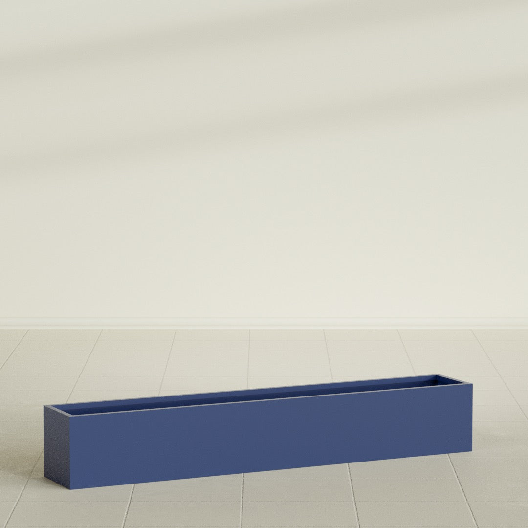 Monaco Rectangle - 44in x 7in x 7 - Matte Cobalt Blue - Matte Cobalt Blue,44 in x 7 in x 7 in