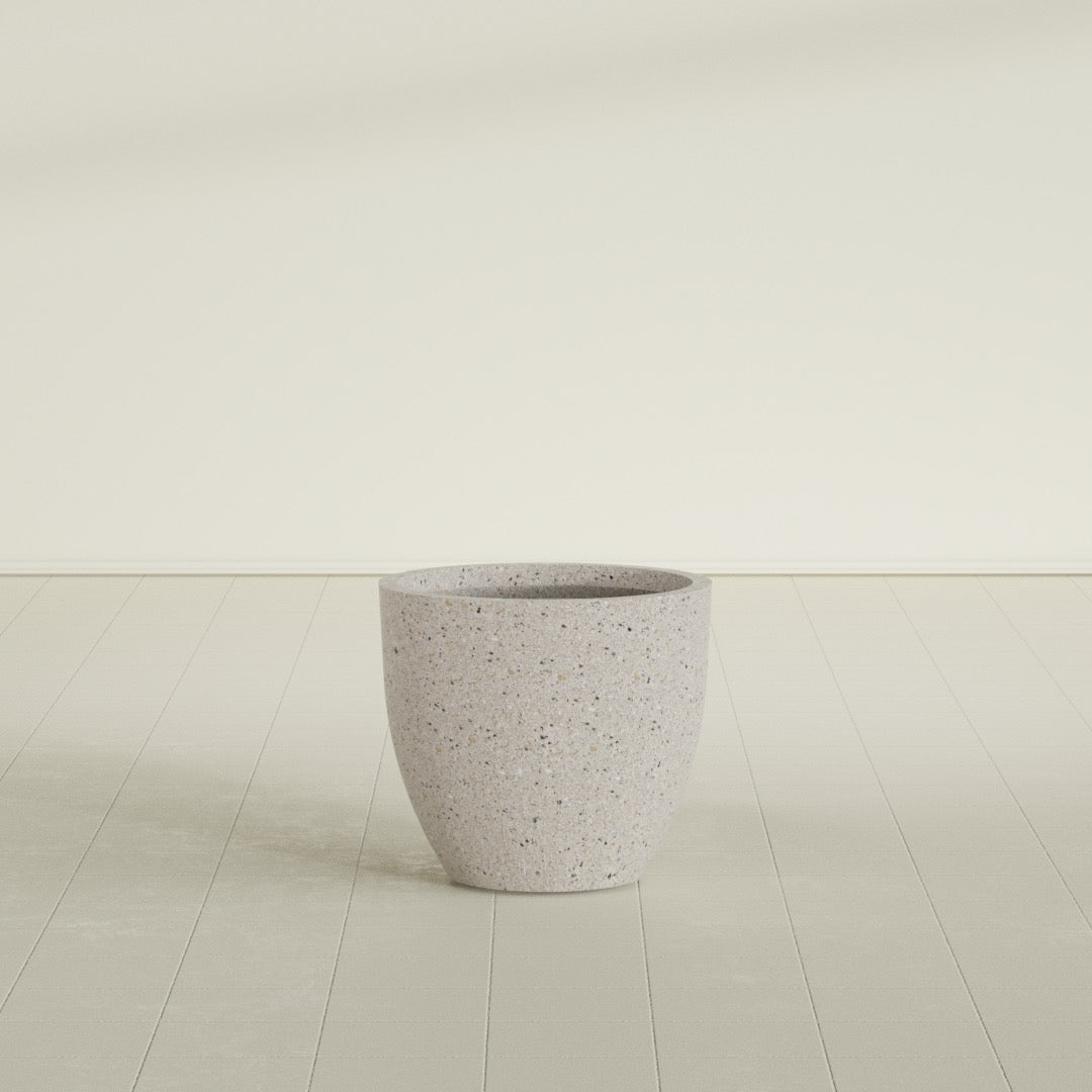 Tapered Round - 27in diam. x 24in - StoneLight - Greystone - StoneLight - Greystone,27 in x 27 in x 24 in