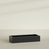 Antwerp Extra Large Long Rectangle Fiberglass Planter - 60 in x 24 in x 12 in - Matte Black - Matte Black,60 in x 24 in x 12 in
