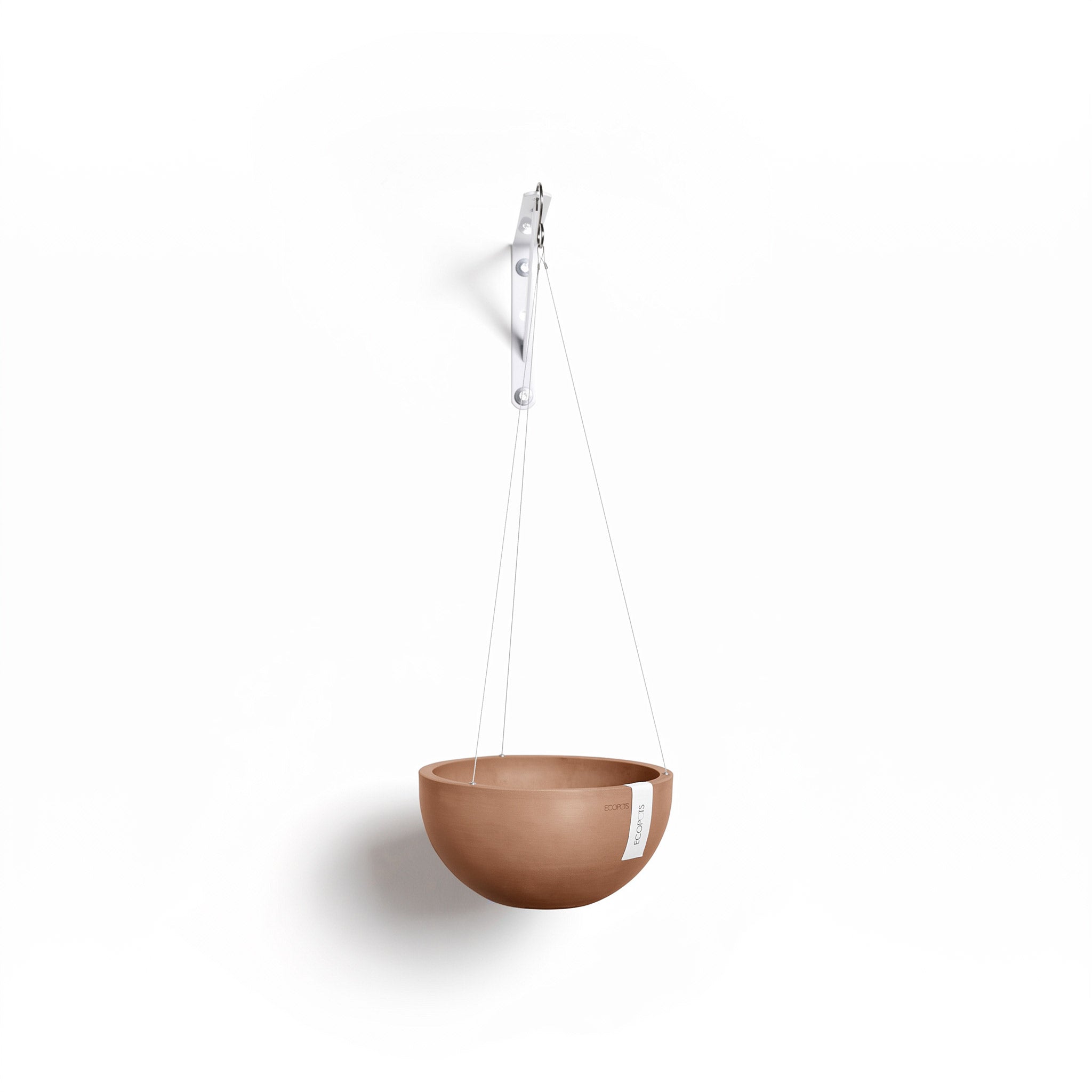 Hanging Brussels Small Bowl Planter - 10.5 in x 10.5 in x 5 in - Terracotta - Terracotta,10.5 in x 10.5 in x 5 in