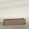 ProTone Fiberglass Premium Finish Extra Large Rectangle Planter - 72 in x 24 in x 18 in - StoneLight - Sunstone - StoneLight - Sunstone,72 in x 24 in x 18 in