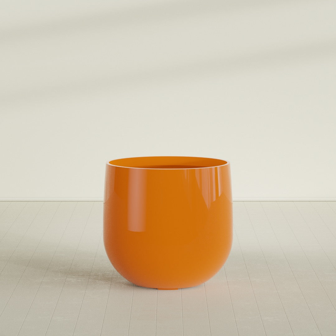 Westfield - 34in diam. x 32in - Gloss Tangerine - Gloss Tangerine,34 in diam. x 32 in H