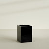 Brisbane Large Rectangle Fiberglass Planter - 24 in x 24 in x 32 in - Gloss Black - Gloss Black,24 in x 24 in x 32 in