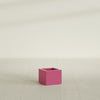 Cuba Small Fiberglass Column Planter - 14 in x 14 in x 12 in - Gloss Pink Violet - Gloss Pink Violet,14 in x 14 in x 12 in