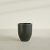 Valencia Medium Round Fiberglass Planter - 20 in x 20 in x 23 in - Matte Charcoal - Matte Charcoal,20 in x 20 in x 23 in