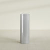 Corry Large Tall Cylinder Fiberglass Planter - 12 in x 12 in x 36 in - Metallic Silver - Metallic Silver,30 in x 30 in x 32 in