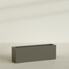Tolga Extra Large Long Rectangle Fiberglass Planter - 72 in x 16 in x 24 in - Matte Bronze - Matte Bronze,72 in x 16 in x 24 in