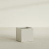 Montroy Medium Cube Square Fiberglass Planter - 28 in x 28 in x 28 in - Satin Beige - Satin Beige,28 in x 28 in x 28 in