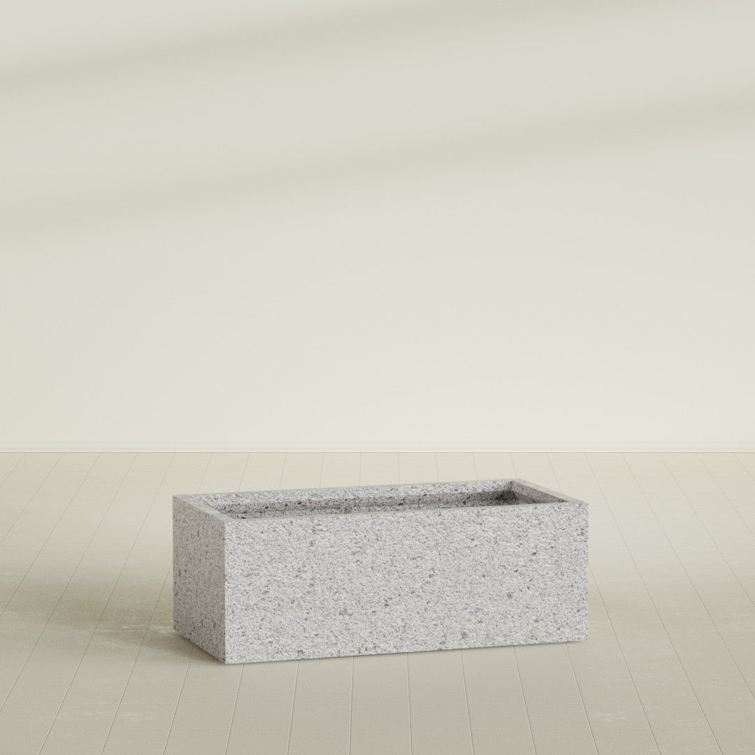 24"-Wide Rectangle - 48in x 24in x 18in - StoneLight - Pearlstone - StoneLight - Pearlstone,48 in x 24 in x 18 in