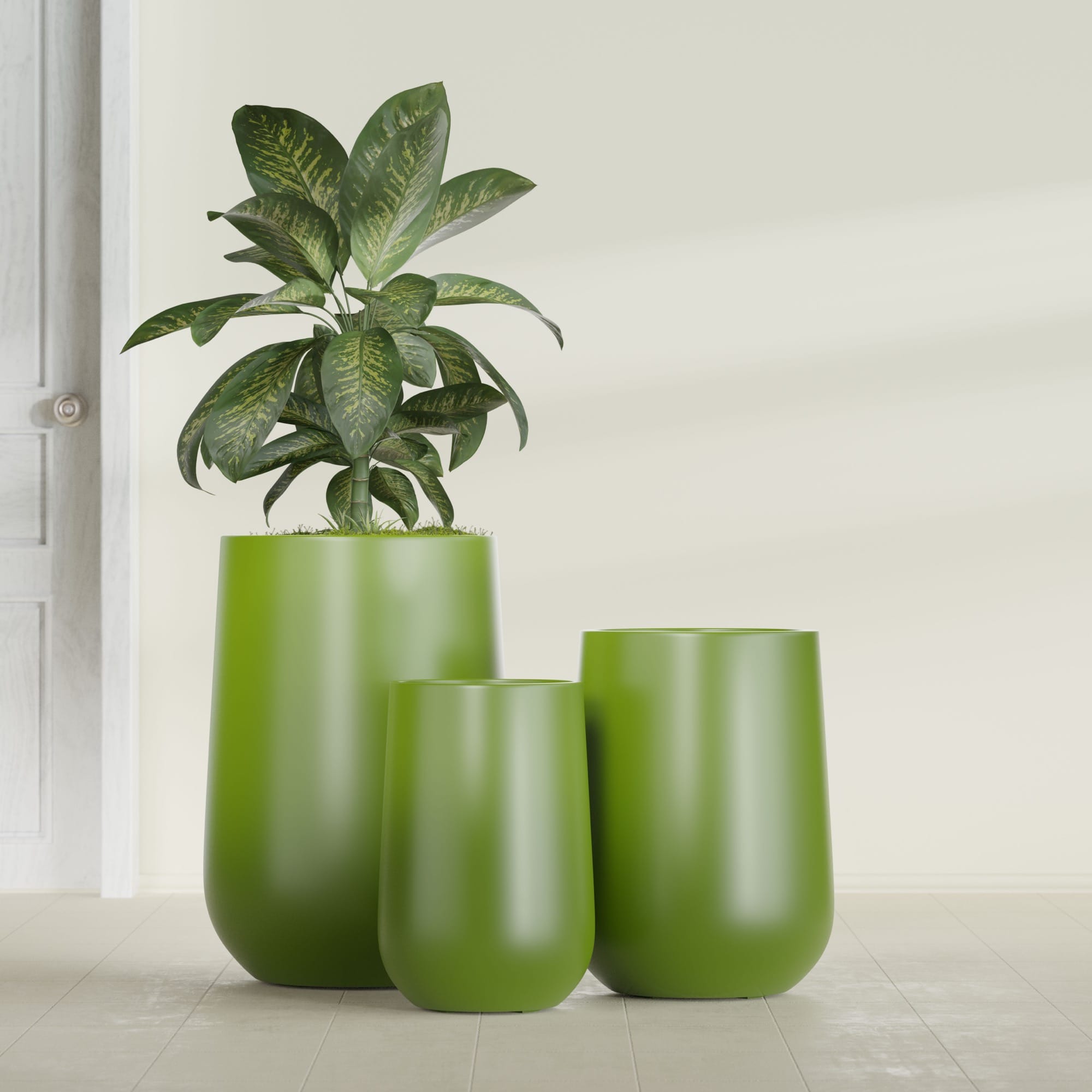 Lime Green Jay Scotts Hayden Planters