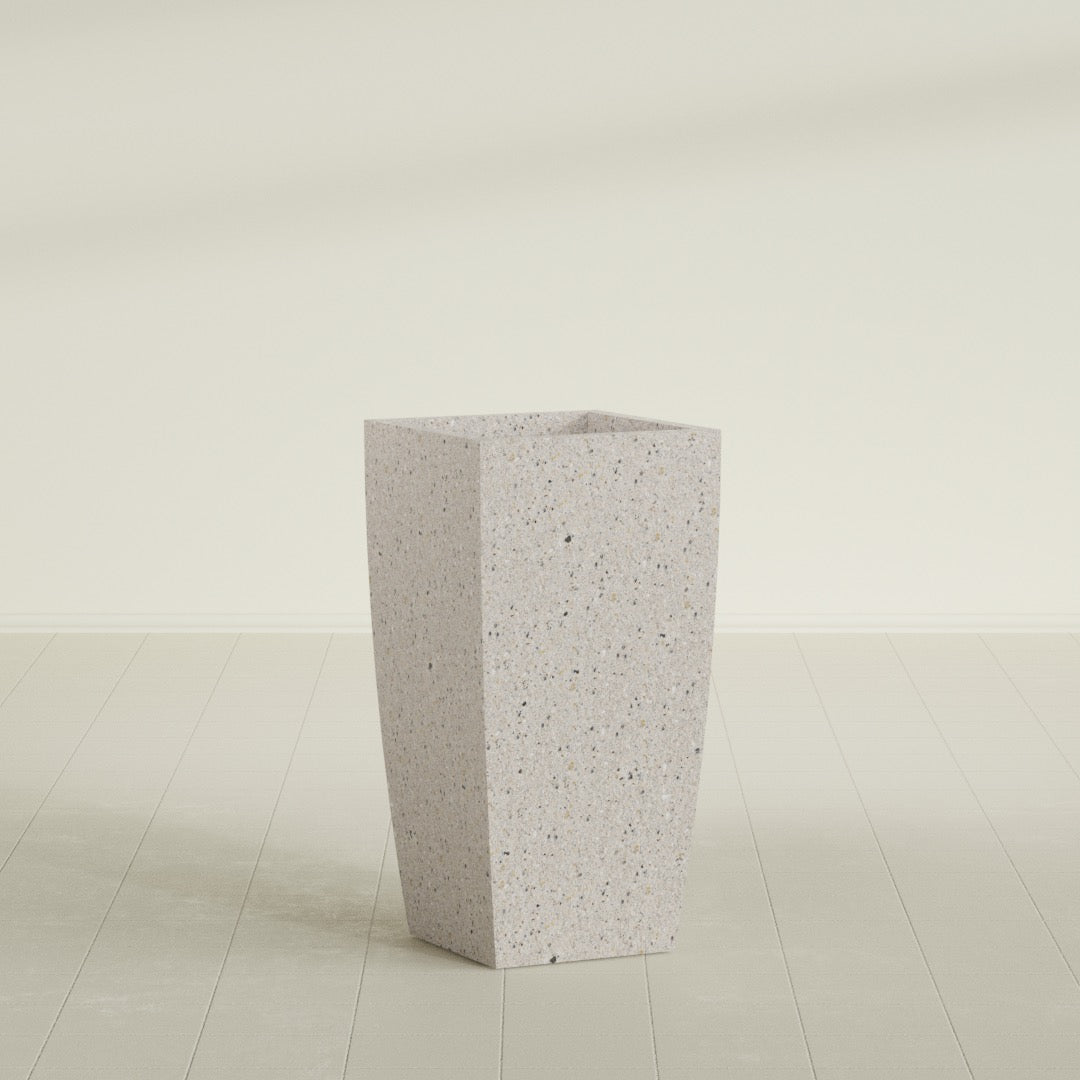 Tapered Column - 18in x 18in x 36in - StoneLight - Greystone - StoneLight - Greystone,18 in x 18 in x 36 in