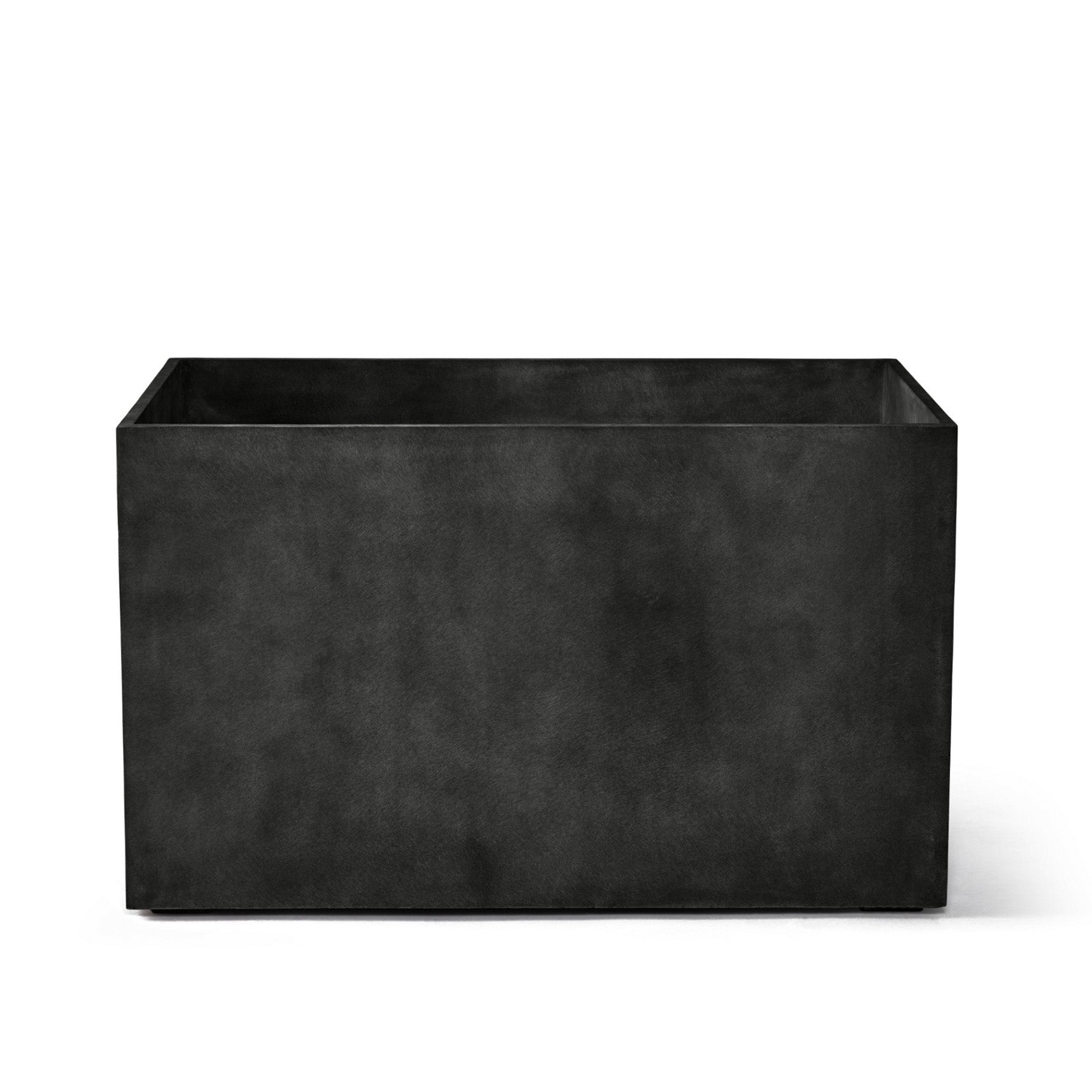 Semplito Rectangular Planter – Grey Stone Finish – Fiberglass Indoor/Outdoor and Weather-Resistant Large Planter (39.5" L x 19.75" W x 23.5" H Exterior, 39" L x 19.3" W Interior) - Grey Stone,39.3 in x 19.7 in x 23.6 in