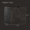Reglito Cube Planter - 27.5 in x 27.5 in x 28 in - Brown Stone - Brown Stone,27.5 in x 27.5 in x 28 in - Brown Stone,27.5 in x 27.5 in x 28 in - Brown Stone,27.5 in x 27.5 in x 28 in - Brown Stone,27.5 in x 27.5 in x 28.1 in
