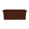 Curbside Extra Large Rectangular Plastic Planter - 36.3 in x 15.3 in x 13.8 in - Espresso - Espresso,36.3 in x 15.3 in x 13.8 in