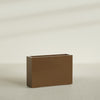 Milano Large Narrow Rectangle Fiberglass Planter - 36 in x 10 in x 24 in - Metallic Bronze - Metallic Bronze,36 in x 10 in x 24 in