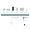 Mod with TruDrop™ Self-Watering - 20in x 20in x 38.1 in