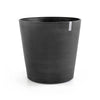 Amsterdam Medium Round Planter with Wheels - 23.5 in x 23.5 in x 22 in - Dark Grey - Dark Grey,23.5 in x 23.5 in x 22 in