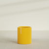 Rio Grande Medium Round Fiberglass Planter - 18 in x 18 in x 20 in - Gloss Saffron - Gloss Saffron,18 in x 18 in x 20 in