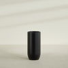 Saint Tropez Extra Large Tall Round Fiberglass Planter - 24 in x 24 in x 50 in - Matte Black - Matte Black,24 in x 24 in x 50 in