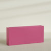 Delray Extra Large Long Rectangle Fiberglass Planter - 72 in x 12 in x 32 in - Gloss Pink Violet - Gloss Pink Violet,72 in x 12 in x 32 in