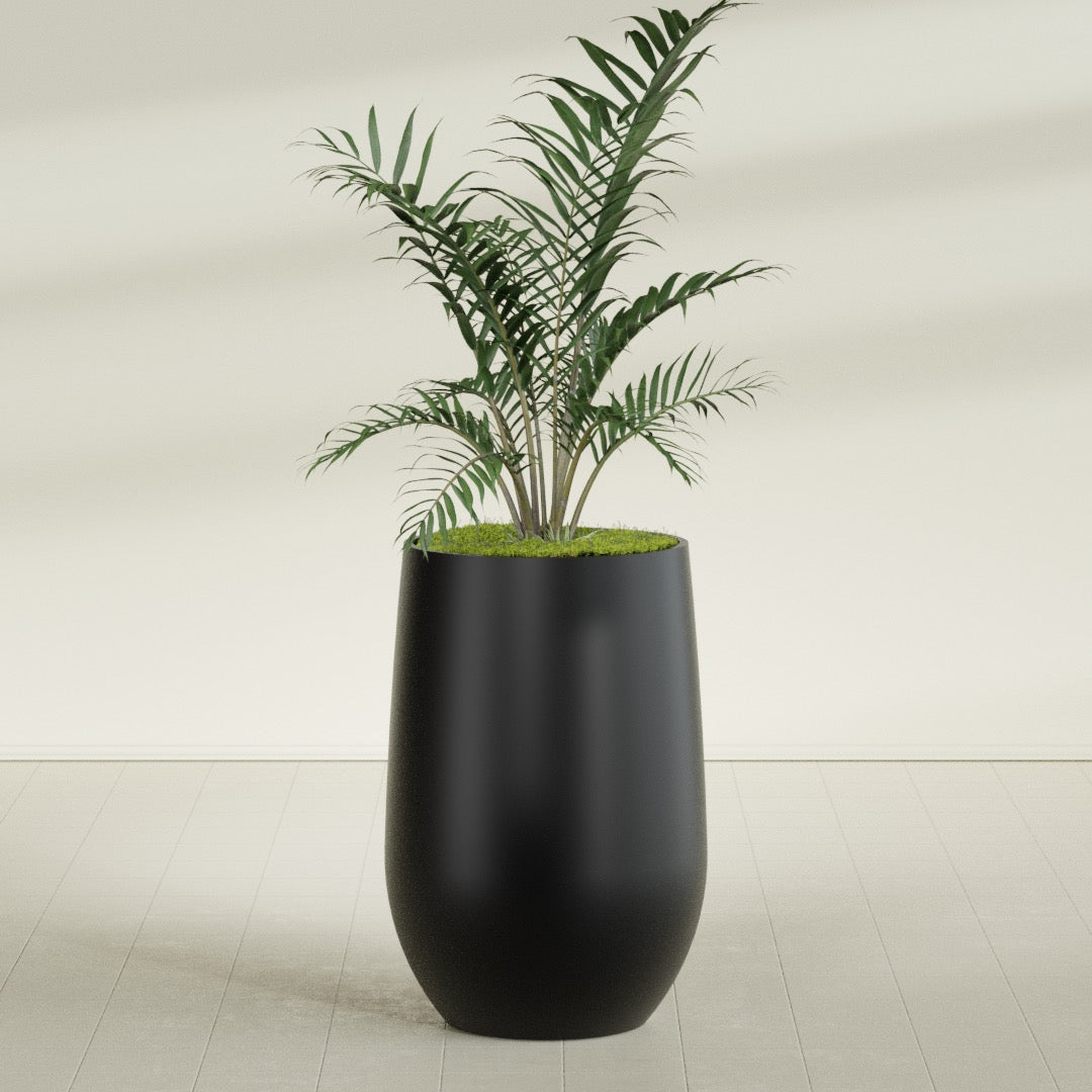 Westfield - 24in diam. x 36in - Matte Black - Matte Black,24 in diam. x 36 in H