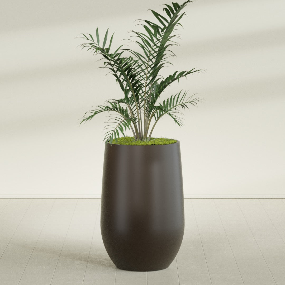 Westfield - 24in diam. x 36in - Matte Brown - Matte Brown,24 in diam. x 36 in H