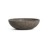 COSAPOTS Cavo 80 Modern Wide Low Planter – Lightweight Fiberglass Indoor/Outdoor Pot – 31.5” L x 31.5” W x 10.4” H – River Stone - River Stone,31.5 in diam. x 10.4 in