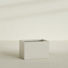 Granada Large Rectangle Fiberglass Planter - 36 in x 24 in x 24 in - Satin Beige - Satin Beige,36 in x 24 in x 24 in