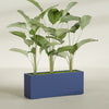 Tolga Extra Large Long Rectangle Fiberglass Planter - 60 in x 16 in x 24 in - Matte Cobalt Blue - Matte Cobalt Blue,60 in x 16 in x 24 in
