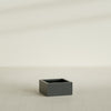 Antwerp Medium Low Rectangle Fiberglass Planter - 24 in x 24 in x 12 in - Matte Charcoal - Matte Charcoal,24 in x 24 in x 12 in