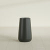 Saigon Large Tapered Round Planter - 14 in x 14 in x 30 in - Matte Charcoal - Matte Charcoal,13.7 in x 13.7 in 30 in