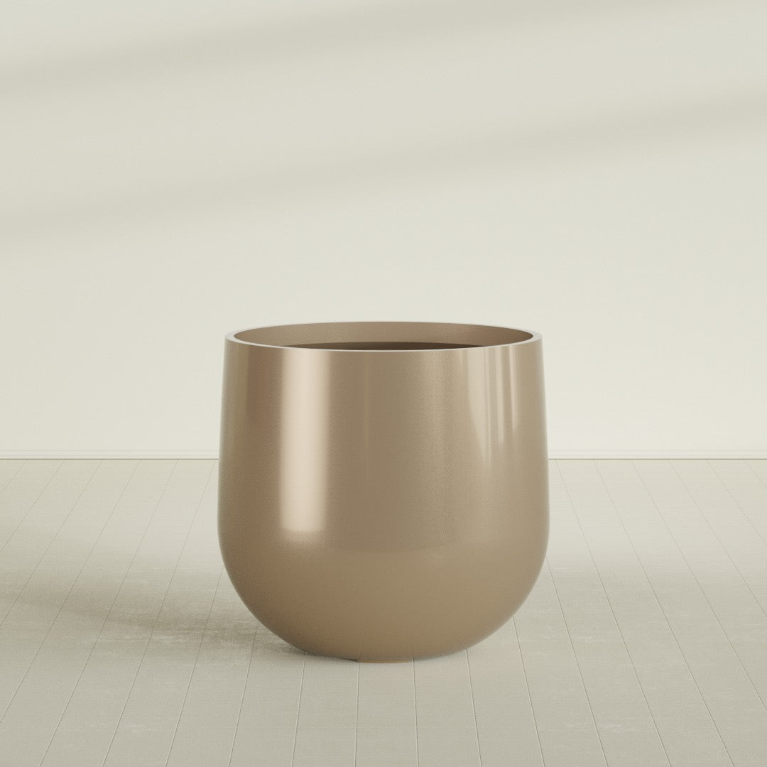 Westfield - 15in diam. x 14in - Metallic Gold - Metallic Gold,38 in diam. x 36 in H