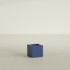 Montroy Small Cube Square Fiberglass Planter - 12 in x 12 in x 12 in - Matte Cobalt Blue - Matte Cobalt Blue,12 in x 12 in x 12 in