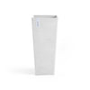 Rotterdam High Medium Square Planter - 12.6 in x 12.6 in x 27.5 in - Pure White - Pure White,12.5 in x 12.5 in x 27.5 in,Planter Only