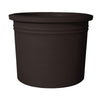 Curbside Cylinder Round Plastic Planter - 36 in x 36 in x 24.8 in - Black - Black,36 in x 36 in x 24.8 in