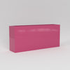 Potsdam Large Tall Rectangle Fiberglass Planter - 16 in x 16 in x 32 in - Gloss Pink Violet - Gloss Pink Violet,16 in x 16 in x 32 in